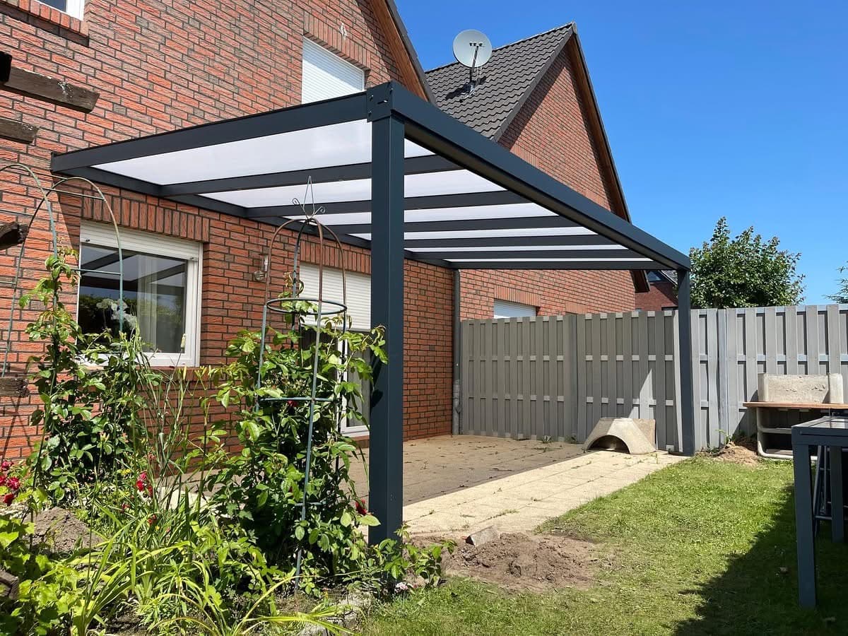 Veranda met sfeerverlichting